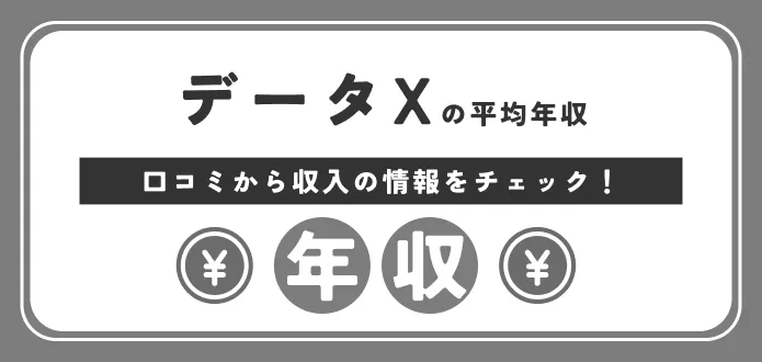 【独自口コミ】データXの年収｜平均額・新卒初任給・昇給水準を徹底解説